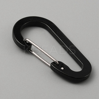 Alloy Rock Climbing Carabiners & Swivel Clasps LS-KEYC-WH0027-97B-1