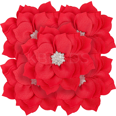 Polyester & Rhinestones Ornament Accessories DIY-WH20063-015B-1