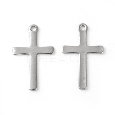 Tarnish Resistant 201 Stainless Steel Pendants STAS-F192-062P-1