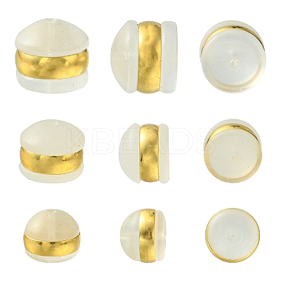 12Pcs 3 Size TPE Plastic Ear Nuts KY-YW0001-53-1
