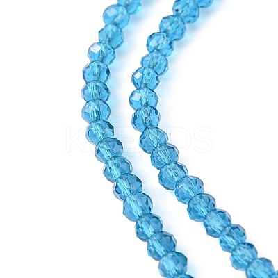 Transparent Glass Beads Strands LS-GLAA-R135-2mm-19-1