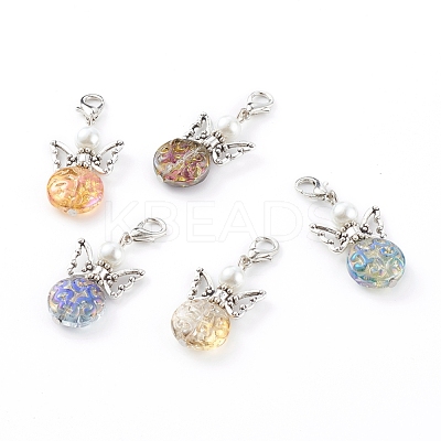 Glass Pendants HJEW-JM00456-1