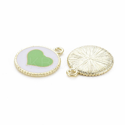 Alloy Enamel Pendants PALLOY-S181-039A-NR-1