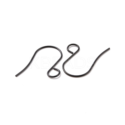 100Pcs Ion Plating(IP) 316 Stainless Steel French Earring Hooks JX138D-1