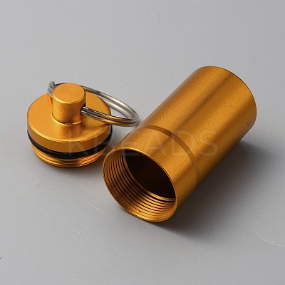 Outdoor Portable Aluminium Alloy Small Pill Case KEYC-WH0029-92F-1
