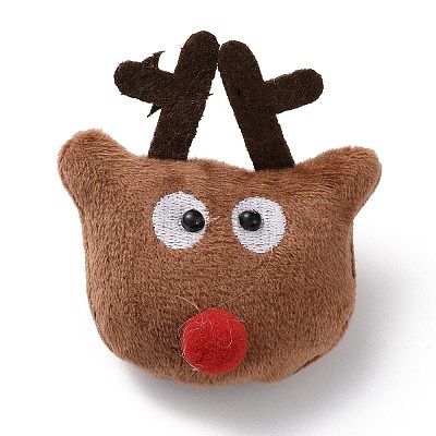 Christmas Theme Wool Cloth Brooches JEWB-F022-01F-1