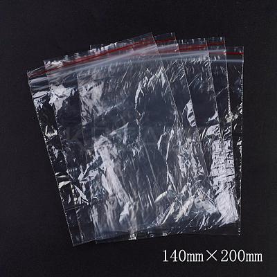 Plastic Resealable Packaging Bags OPP-G001-E-14x20cm-1