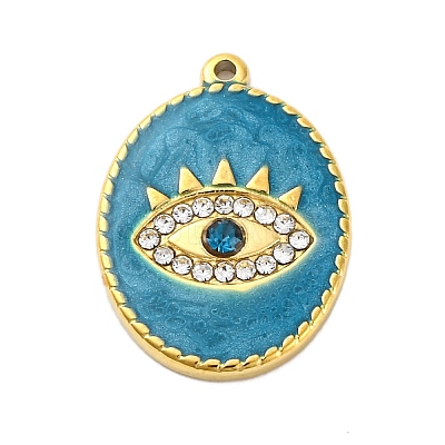 304 Stainless Steel Pendants STAS-V004-10G-02-1