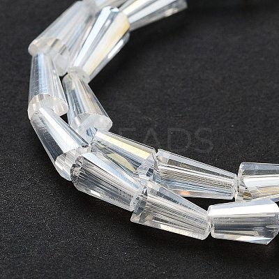 Electroplate Glass Beads Strands EGLA-J046-AB07-1