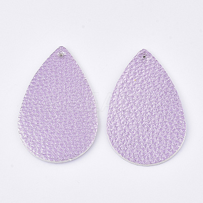 PU Leather Pendants X-FIND-S300-38A-03-1