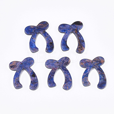 Cellulose Acetate(Resin) Pendants X-KY-T008-12D-1