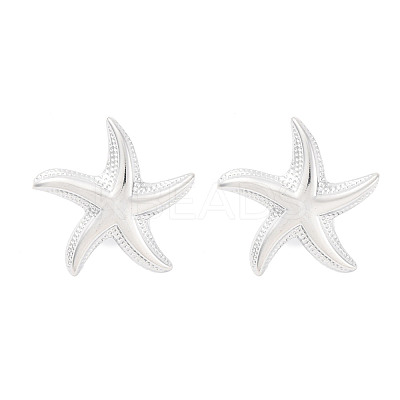 304 Stainless Steel Stud Earrings for Women LS-EJEW-K306-12P-1