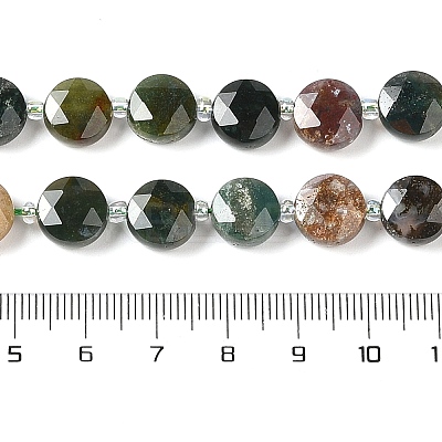 Natural Indian Agate Bead Strands G-C116-A09-01-1