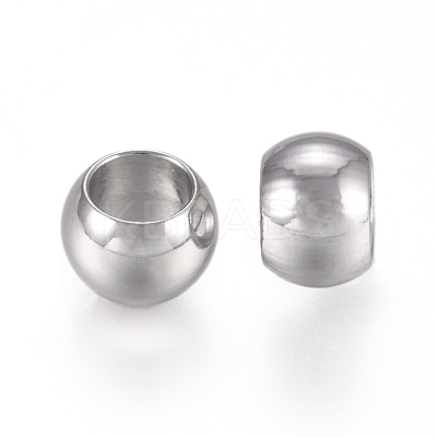 Tarnish Resistant 316 Surgical Stainless Steel Beads STAS-I144-02P-1