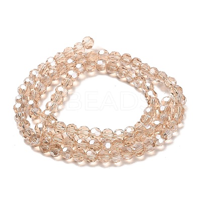 Transparent Glass Beads LS-EGLA-A035-T4mm-B22-1