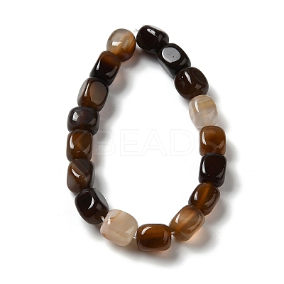 Natural Agate Beads Strands G-H295-A01-03-1