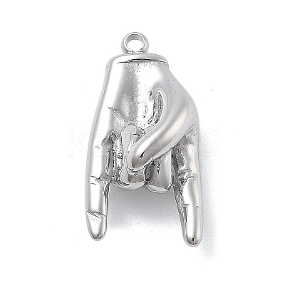 304 Stainless Steel Pendants STAS-Z121-29P-1