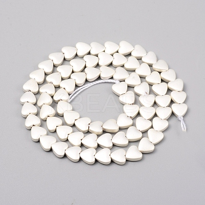Electroplated Non-magnetic Synthetic Hematite Beads Strands G-F682-06B-S-1