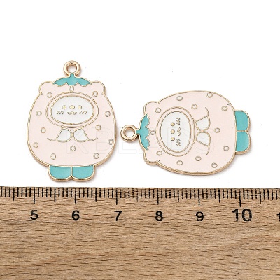 Alloy Enamel Pendants STAS-I354-02KCG-02-1