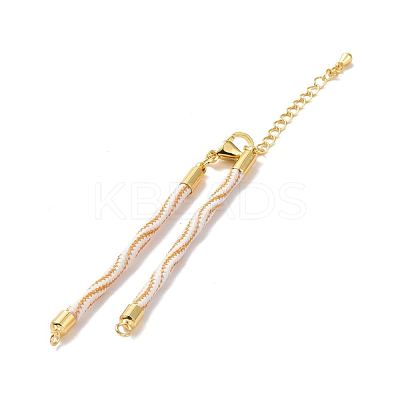 Nylon Cord Bracelets MAK-C003-02G-1