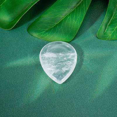 Natural Quartz Crystal Teardrop Decorations PW-WG72051-03-1