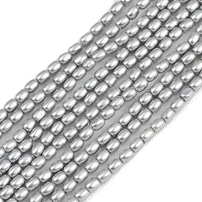 Electroplated Shell Pearl Beads Strands BSHE-H113-06A-08-1