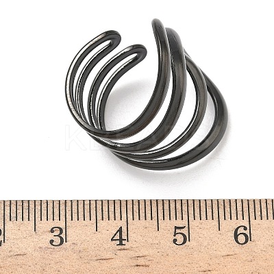 304 Stainless Steel Cuff Open Rings RJEW-D338-02C-EB-1