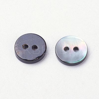 2-Hole Shell Buttons BUTT-L019-02B-1
