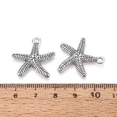 Tibetan Style Alloy Pendants TIBEP-T054-09AS-1