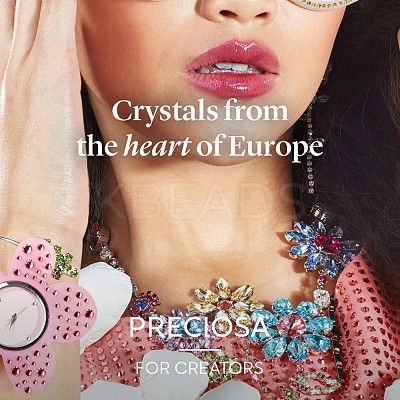 Preciosa® MAXIMA Crystal Round Stones Y-PRC-RASS39-90300-1