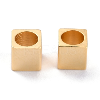 Brass Spacer Beads KK-O133-209E-G-1