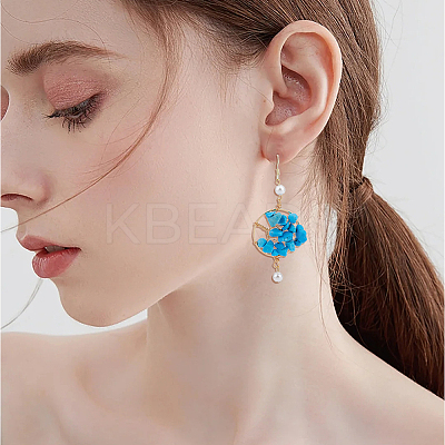 12Pcs 6 Styles Natural & Synthetic Mixed Gemstone Chip Tree of Life Connector Charms FIND-HY0002-71-1
