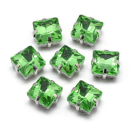 Sew on Rhinestone RGLA-T037-8x8mm-19-1