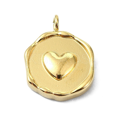 Ion Plating(IP) 304 Stainless Steel Pendants STAS-B058-23G-03-1