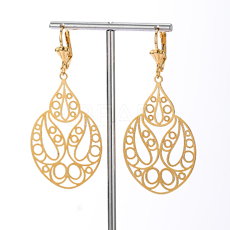Elegant Vintage Patterned Earrings Set for Women IQ0699-1