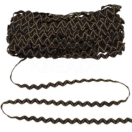15 Yards Polyester Trim Sewing Lace OCOR-WH0070-174-1