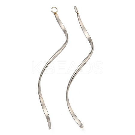 Non-Tarnish 304 Stainless Steel Pendants X-STAS-F230-04P-B-1