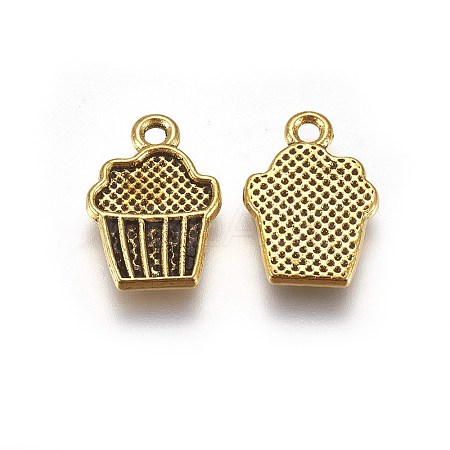 Tibetan Style Alloy Drink Charms X-TIBEP-A100748-G-FF-1