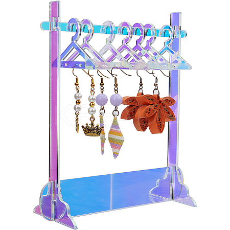 CRASPIRE 1 Set Acrylic Earring Display Stands EDIS-CP0001-11-1