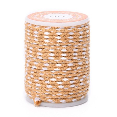 4-Ply Polycotton Cord with Metallic Thread OCOR-Z003-D04-1