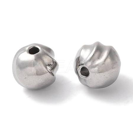 Non-Tarnish 304 Stainless Steel Beads STAS-I305-125P-1
