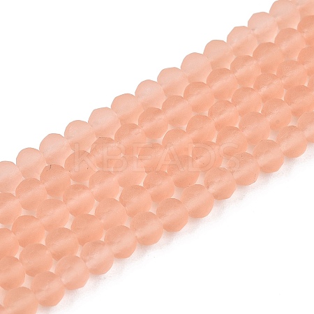 Transparent Glass Beads Strands LS-EGLA-A044-T4mm-MD21-1