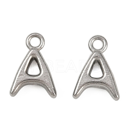 304 Stainless Steel Charms STAS-G356-08P-A-1