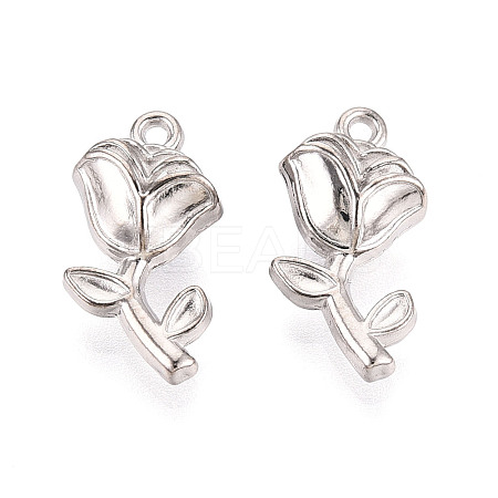 304 Stainless Steel Pendants STAS-N114-51P-1