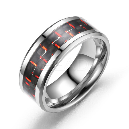 201 Stainless Steel Finger Rings for Couple FS-WG1136E-13-1
