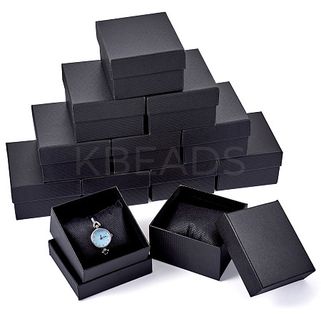 Rectangle Paper Jewelry Gift Boxes CON-TAC0010-91H-1