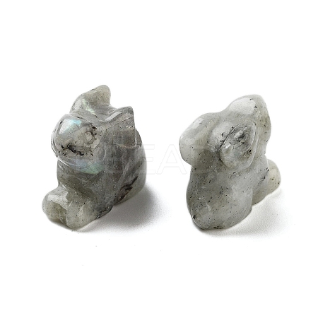 Natural Labradorite Carved Figurines DJEW-L023-E02-1
