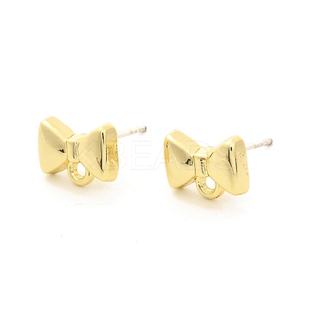 Alloy Stud Earrings Findings PALLOY-F278-06G-1