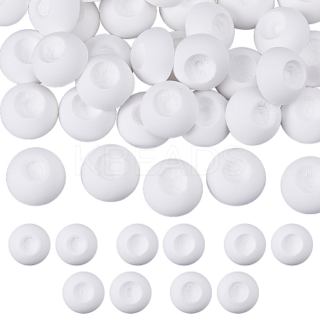 20 Pairs 5 Styles Natural Selenite Craft Doll Eye DIY-FH0009-64-1