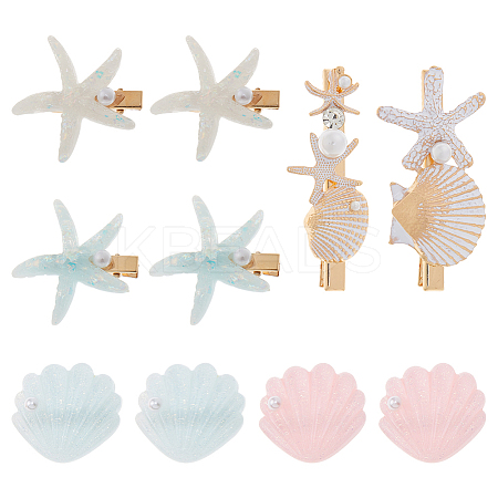 Iron & Alloy Alligator Hair Clips PHAR-HS0001-01-1